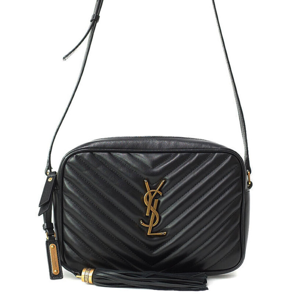 SAINT LAURENT Paris Fringe Saint Paris Lou Camera Bag Shoulder